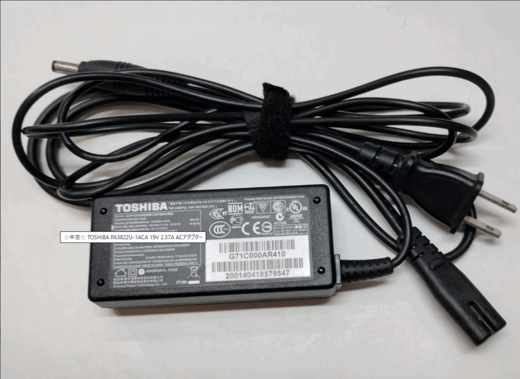 TOSHIBA PA3822U-1ACA 19V 2.37A ACアダプター